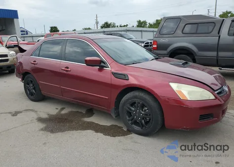 2006 Honda Accord Ex z USA, uszkodzony, nr VIN 1HGCM567X6A013877